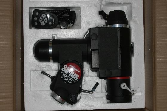 Télescope Vixen VMC200L sur monture Orion Sirius EQ-G GOTO Synscan