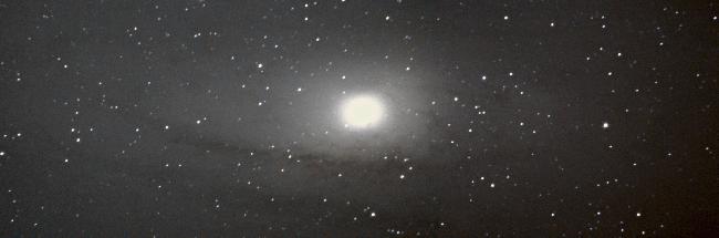centre Galaxie andromede M31