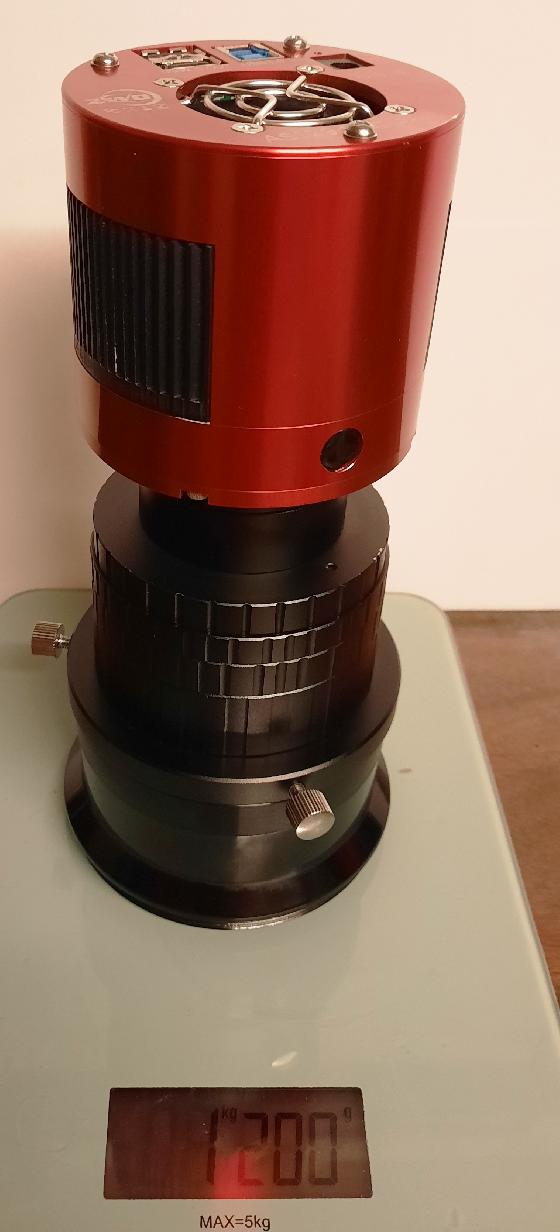 Porte oculaire crayford 3’’ motorisé pour lunette