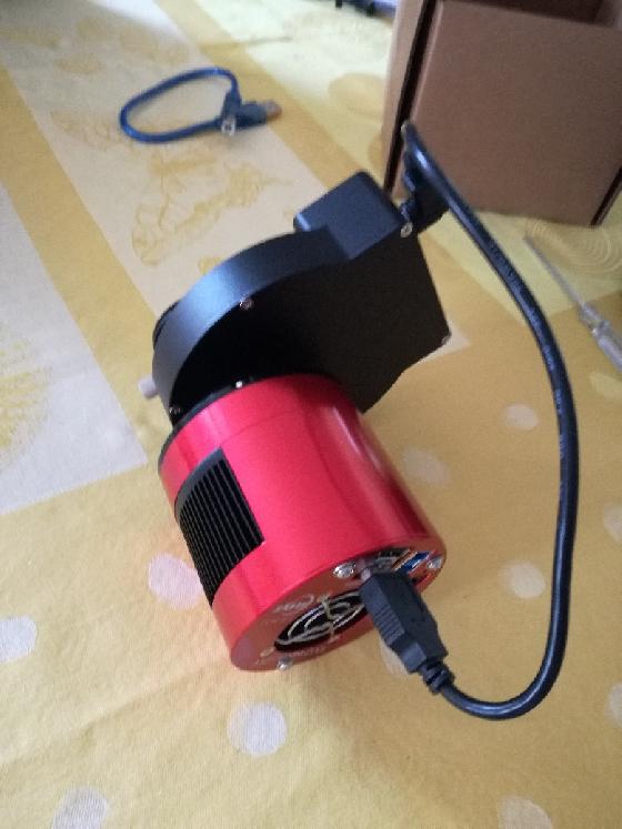 Caméra ASI178MMC + RAF motorisée + Filtres LRVB