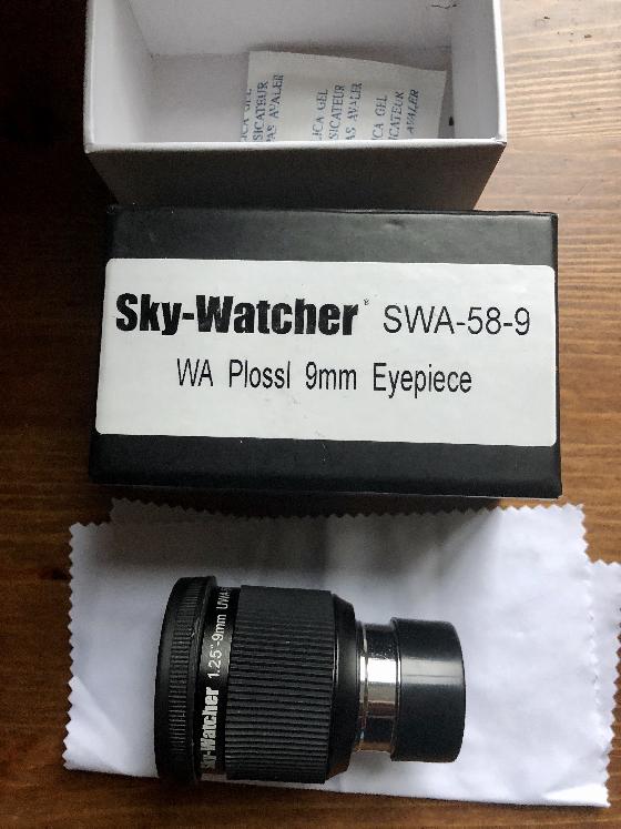  Oculaire skywatcher SP 9 mm WA