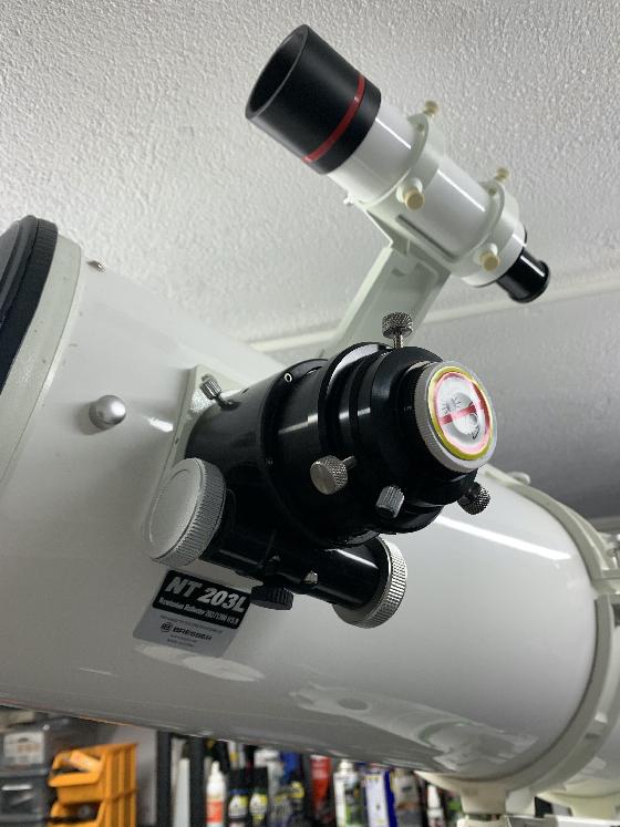 Matériel astrophoto : EQ6-R Pro, Tube Bresser 203/1200, ASI 120MC, Nikon défiltré, filtres
