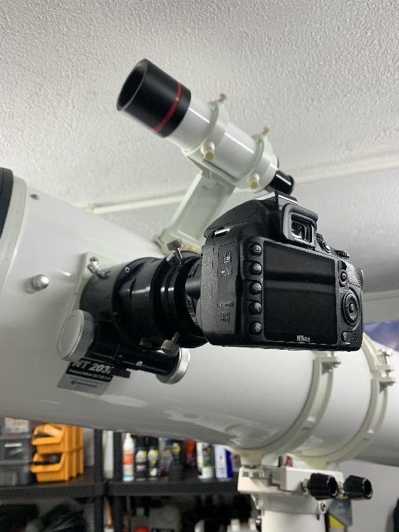 Matériel astrophoto : EQ6-R Pro, Tube Bresser 203/1200, ASI 120MC, Nikon défiltré, filtres