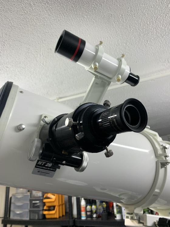 Matériel astrophoto : EQ6-R Pro, Tube Bresser 203/1200, ASI 120MC, Nikon défiltré, filtres