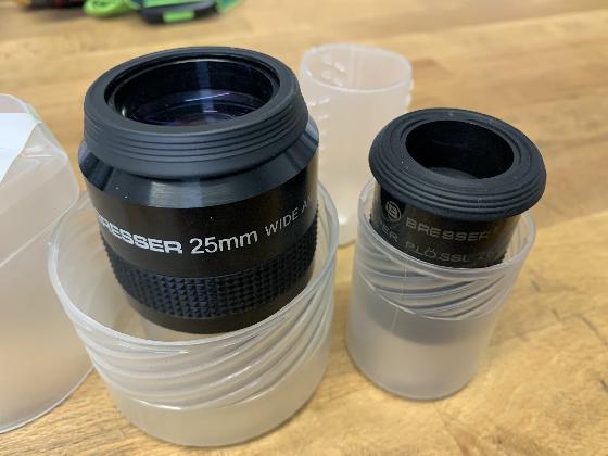 Matériel astrophoto : EQ6-R Pro, Tube Bresser 203/1200, ASI 120MC, Nikon défiltré, filtres