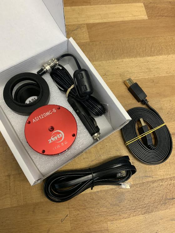 Matériel astrophoto : EQ6-R Pro, Tube Bresser 203/1200, ASI 120MC, Nikon défiltré, filtres