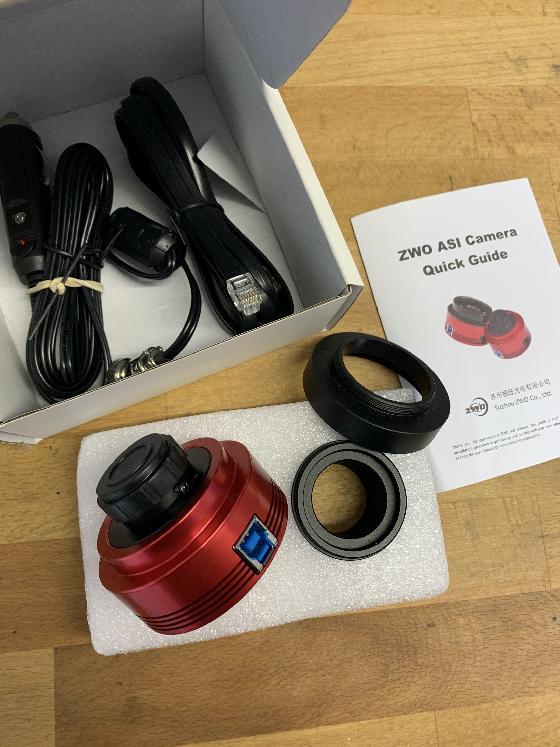 Matériel astrophoto : EQ6-R Pro, Tube Bresser 203/1200, ASI 120MC, Nikon défiltré, filtres