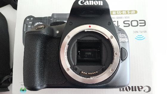 Canon 1300d totalement défiltré + accessoires