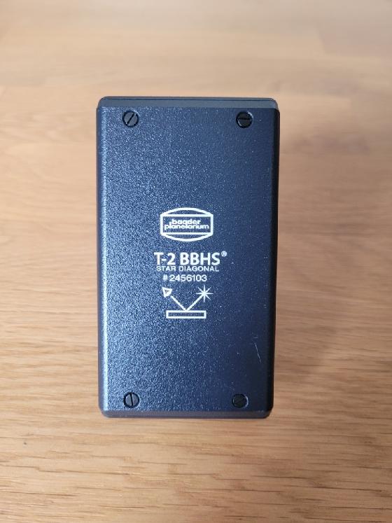 Renvoi coudé BBHS Baader à miroir avec système T2