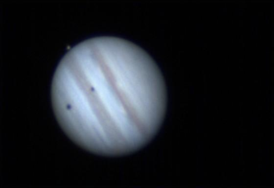 JUPITER eclipse Io et Callisto