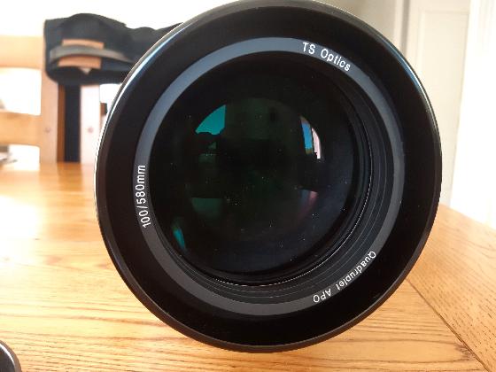 Lunette Astrographe 100/580 quadruplet APO - TS-Optics