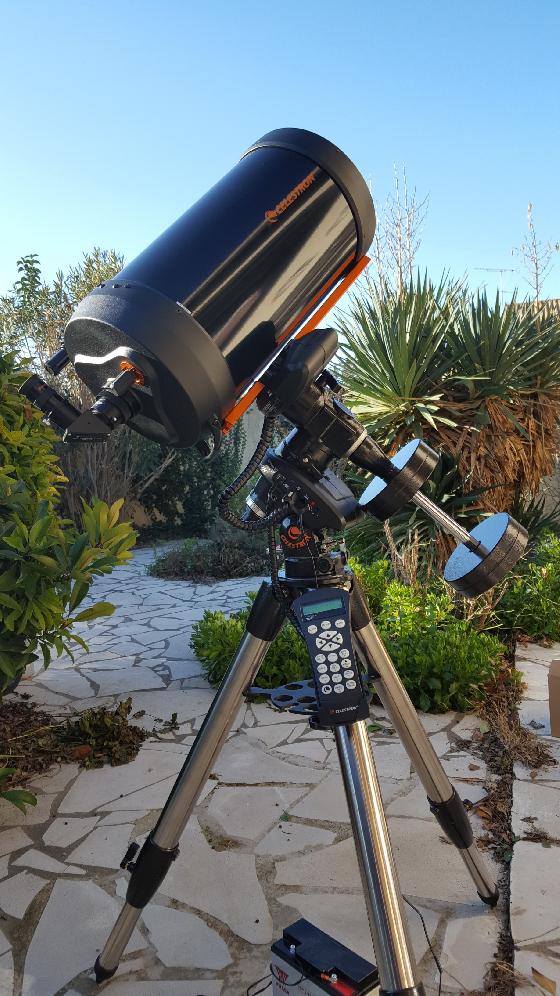 Celestron C925 + Monture et accessoires