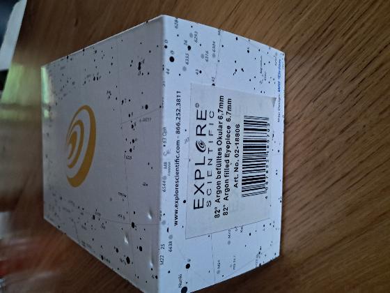 Oculaire explore scientific 6,7mm 82°