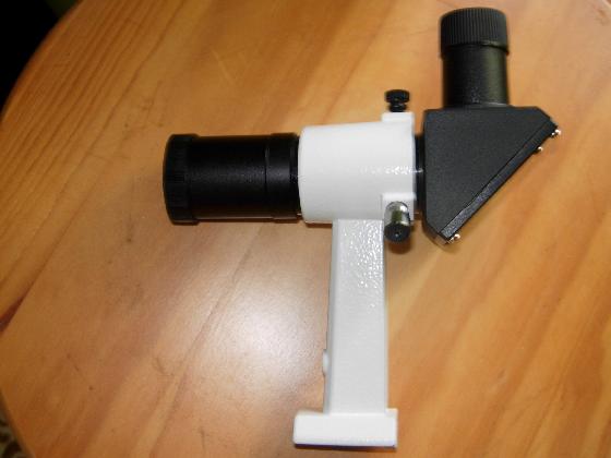 Chercheur  télescope avec renvoi coudé  