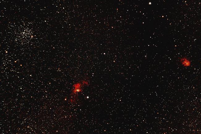 NGC7635 - M52 et NGC7538