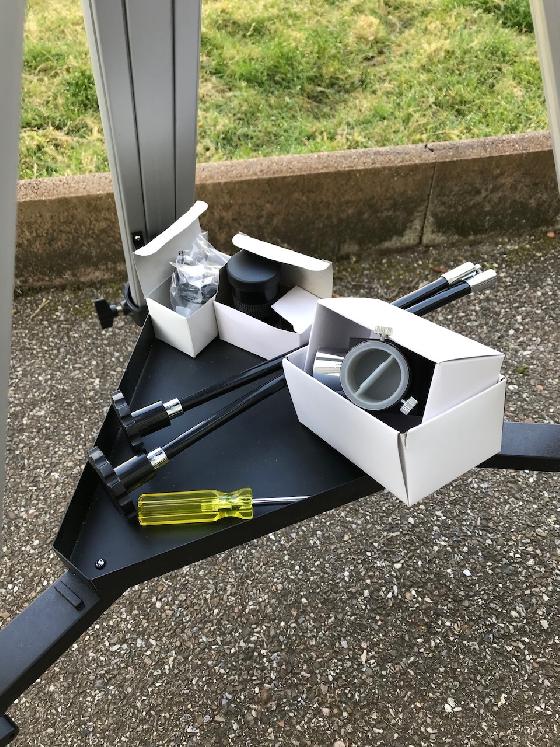  Lunette Skywatcher 120/600 + monture AZ3 + accessoires