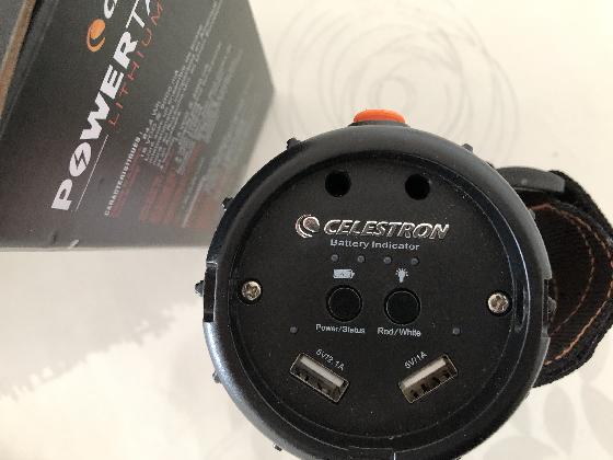 Alimentation celestron powertank 