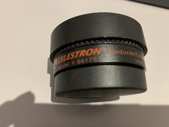 Correcteur réducteur 0.63X pour Schmidt-Cassegrain F/6.3