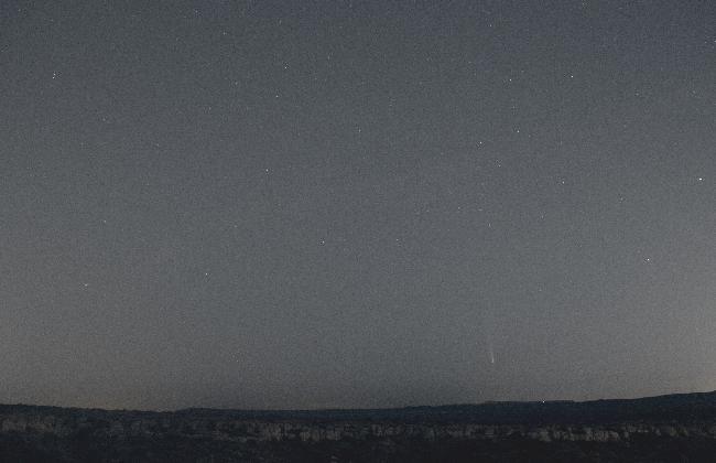 Neowise depuis le plateau de Vitrolles