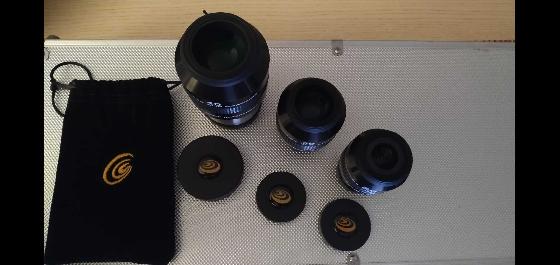 3 oculaires Explore Scientific état neuf, série 52 LER 40mm/30mm/20mm