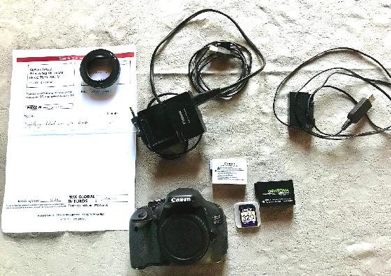 Canon 600D défiltré total