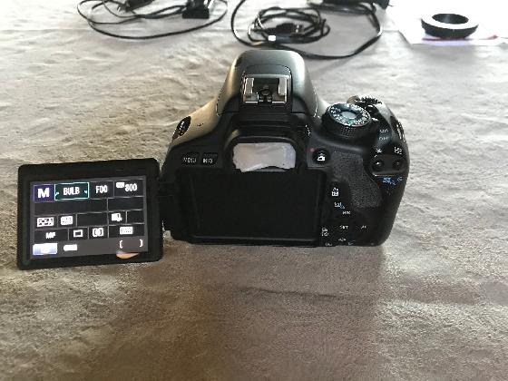 Canon 600D défiltré total