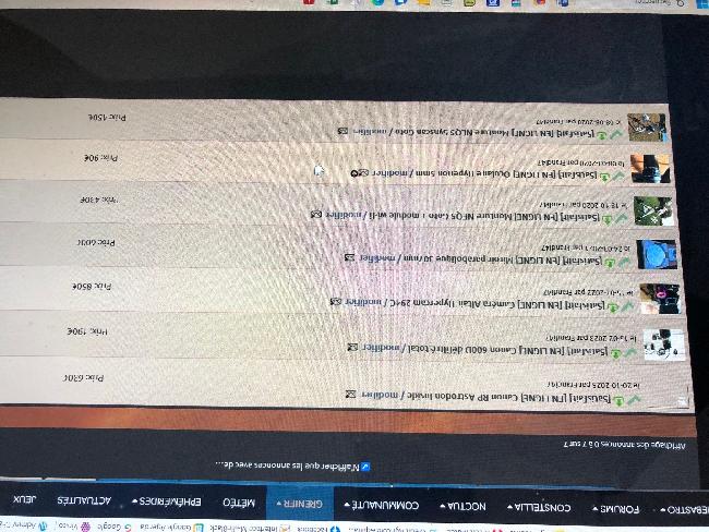 Liste ventes webastro