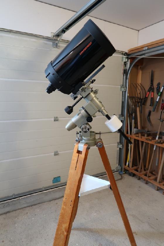 vends Celestron 8 avec monture vixen DX 