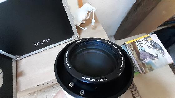 LUNETTE ED APO 80 F/6 FCD-1 ALU 2" R&P EXPLORE SCIENTIFIC