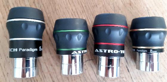 Lot oculaires Astro-Tech Paradigm