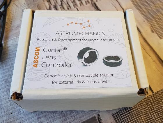 Astromechanics Canon Lens Controller