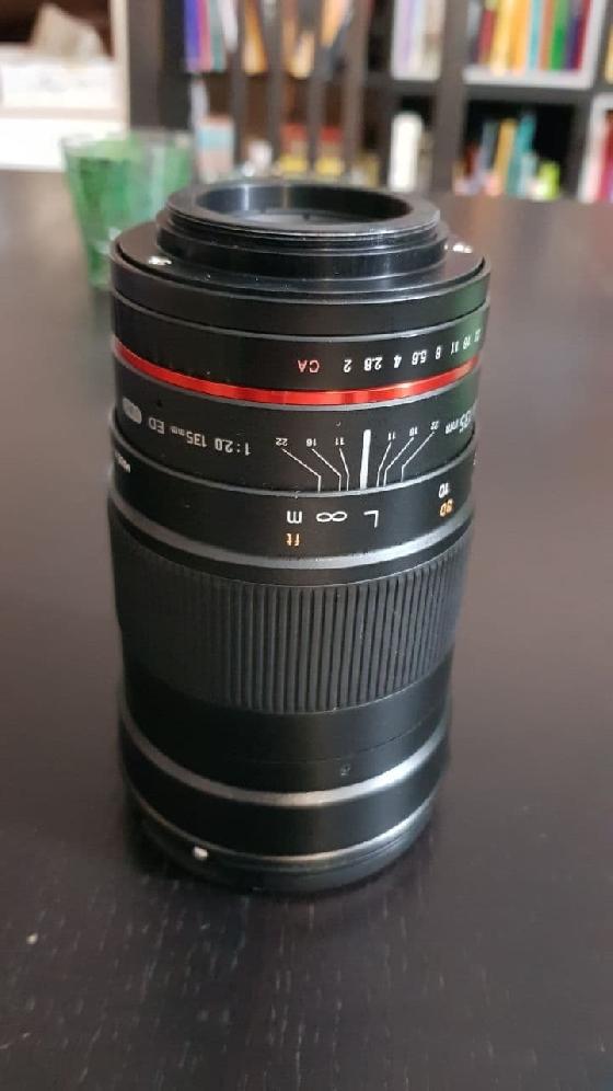 Interface M48 pour Samyang 135mm