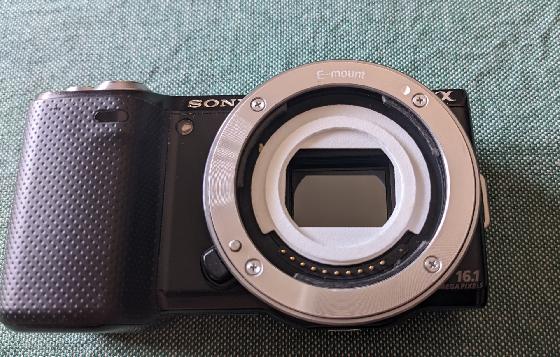 Sony Nex-5N défiltré