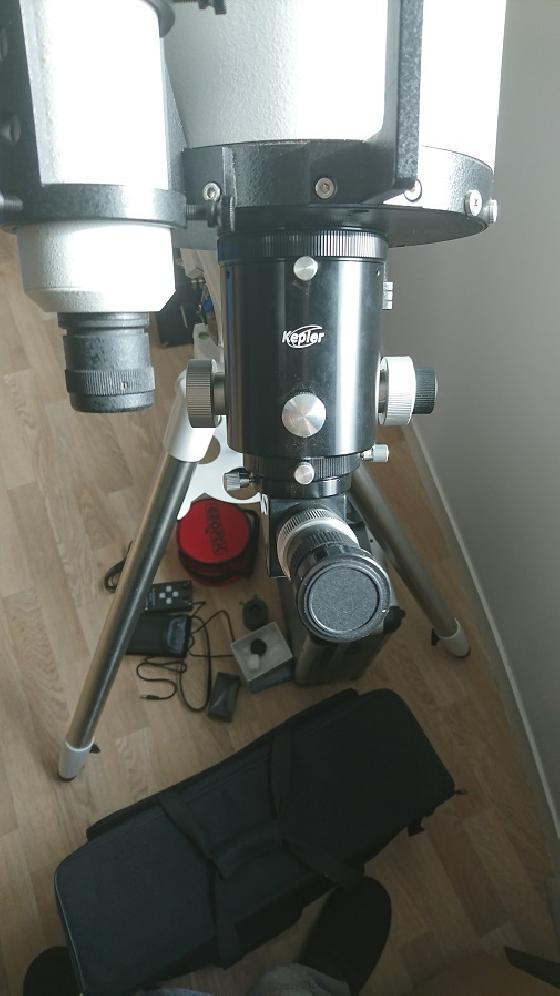 Lot Mak 150/1800 sur monture EQ5 motorisée 2 axes