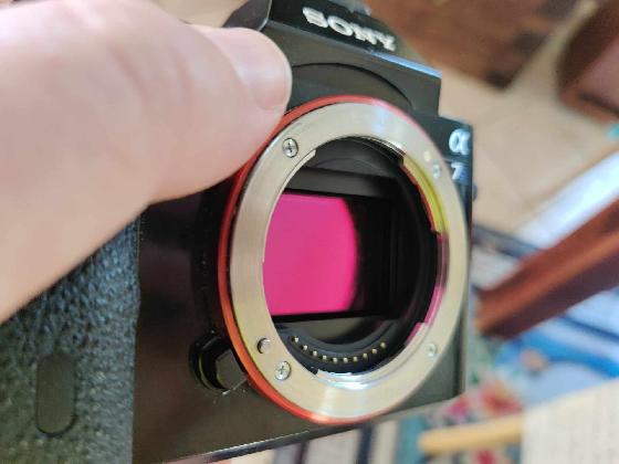 Sony a7s défiltré Astrodon Inside