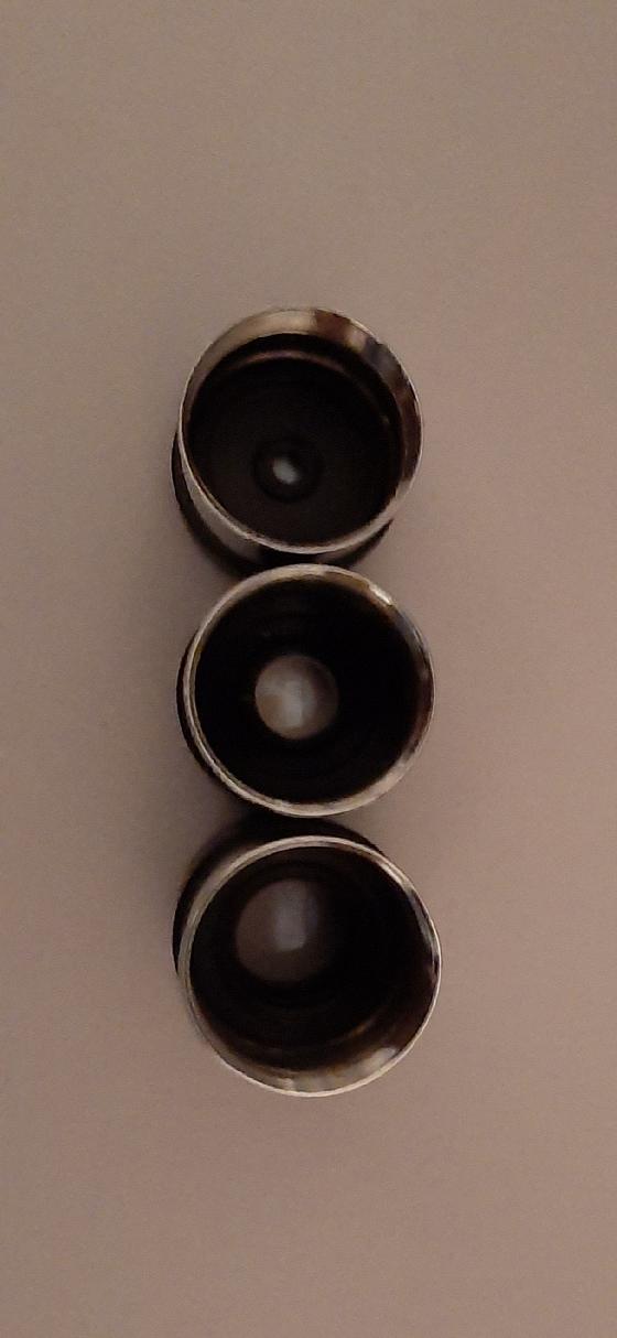 3 Oculaires PLÖSSL: 6.5mm AF50°, 12.5mm AF51°, 20mm AF45°