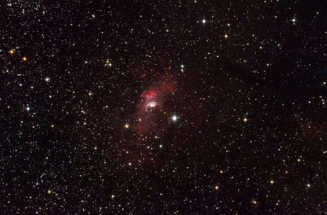 NGC 7635 la nébuleuse de la bulle