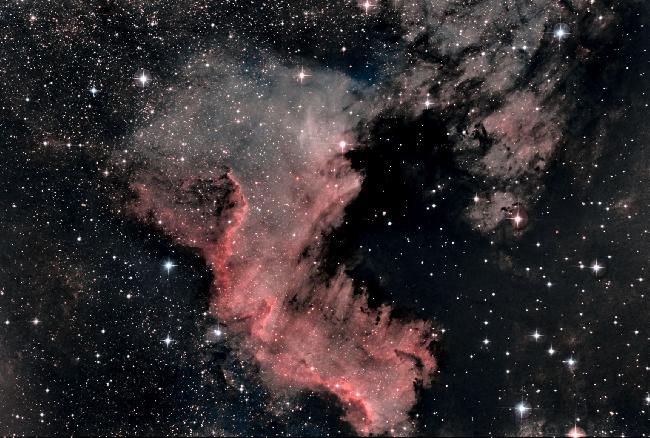 NGC7000 North America the wall