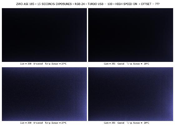 Comparaison ASI 185 15 sec