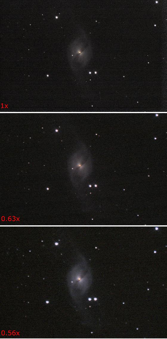 Comparatif - iso-champ-avec-reducteur