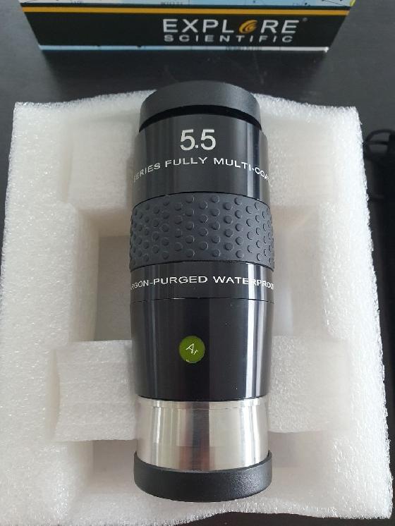 Oculaire Explore Scientific 5,5mm - 100° - coulant 2"