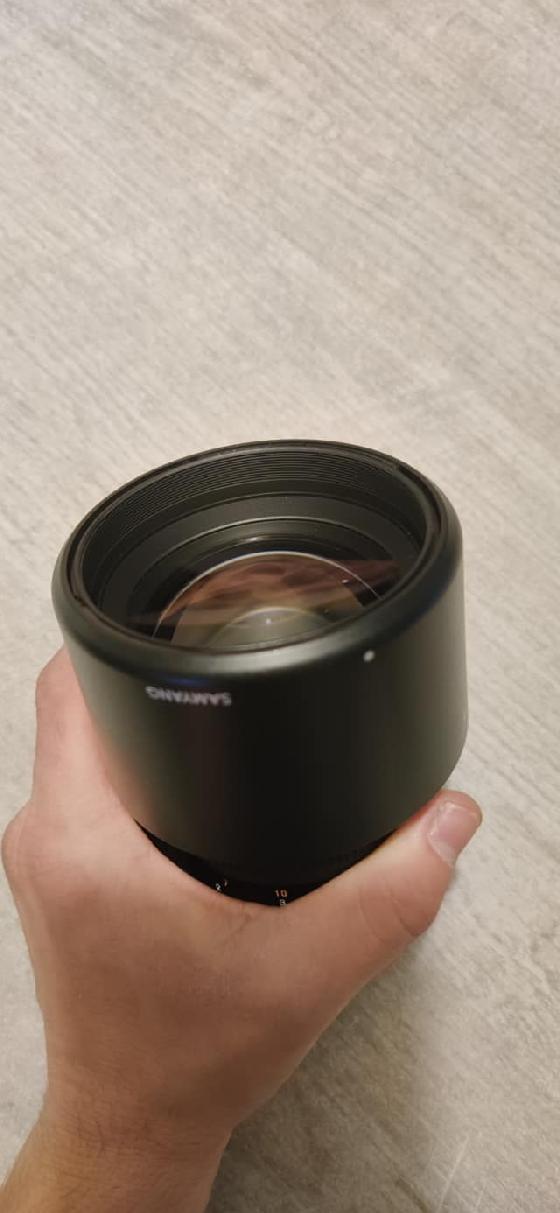 samyang 135 mm monture canon