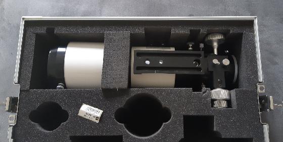 Explore Scientific 80/480 triplet APO + crayford 1/10 + mallette