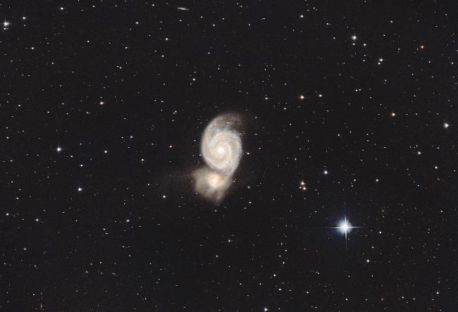 M51 La galaxie du Tourbillon