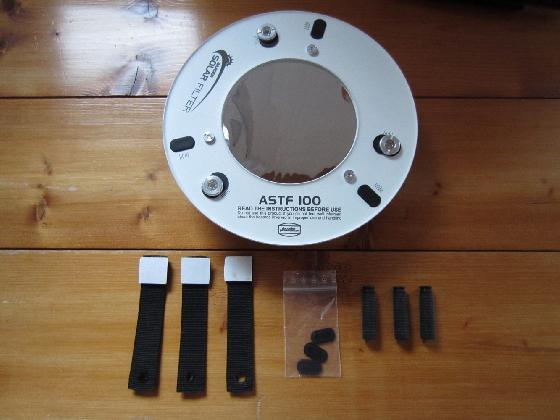 Filtre solaire pleine ouverture Ø 100mm Baader ASTF AstroSolar