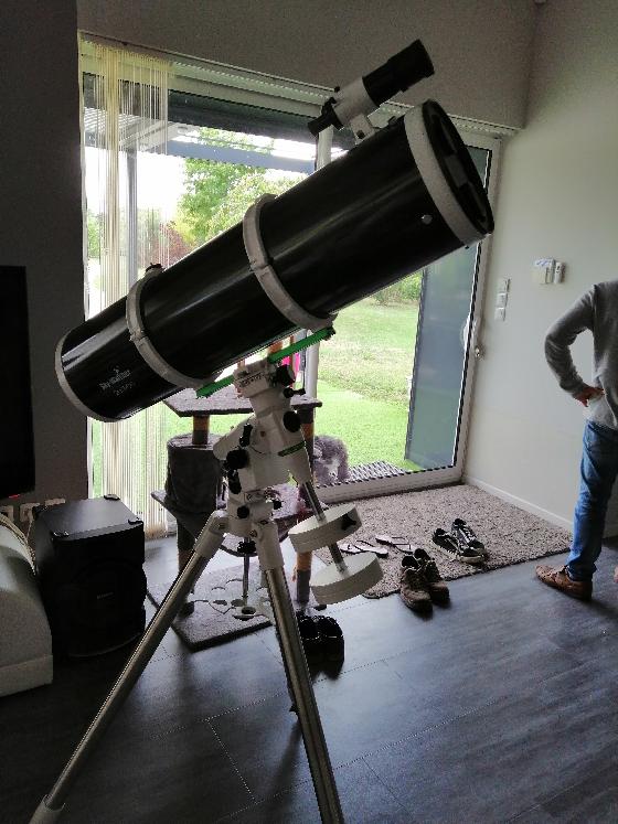 Telescope 200x1000 sur monture neq5