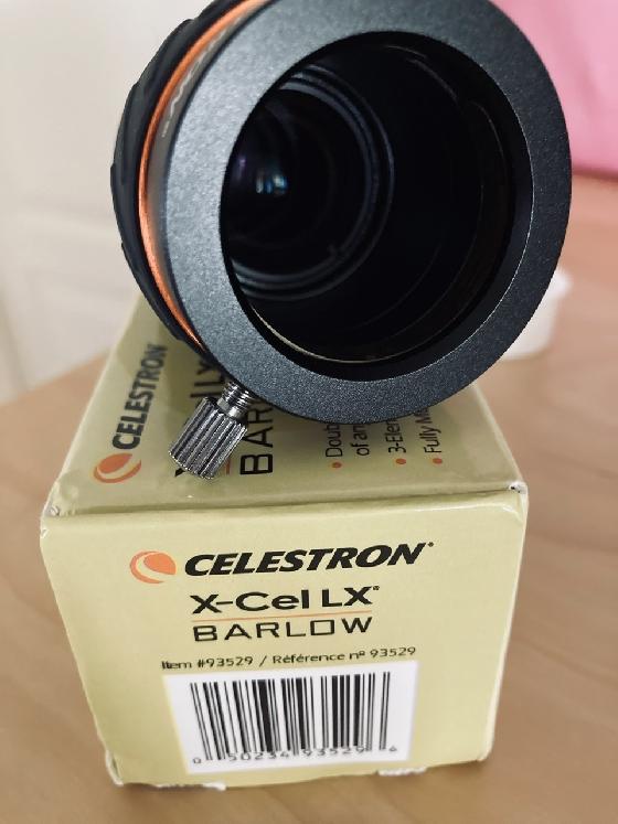 Barlow Celestron Xcel LX x2