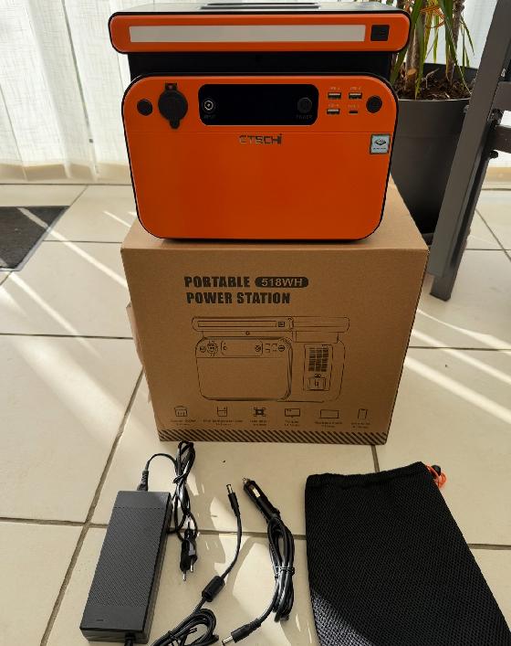 Batterie portable Ctechi 512Wh Lifepo4