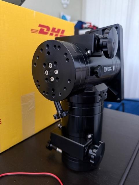 Monture alt az Rowan AZ100 avec encodeurs et Nexus DSC Pro