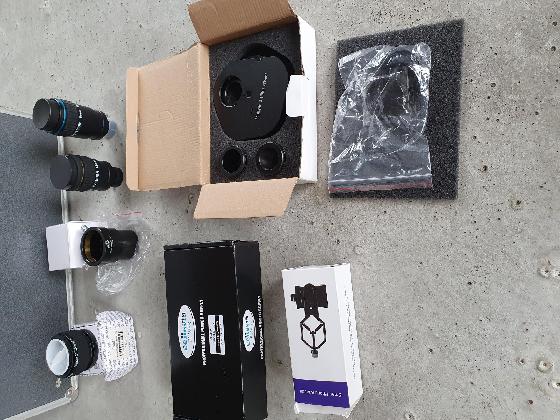 Sc 925 fastar, monture CGX et lunette TS-Optics Apo Star 71